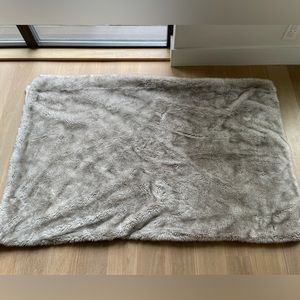 Restoration hardware 50x60 chinchilla throw